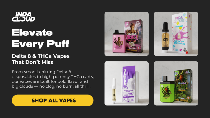 Indacloud Delta 8 And Thca Vapes